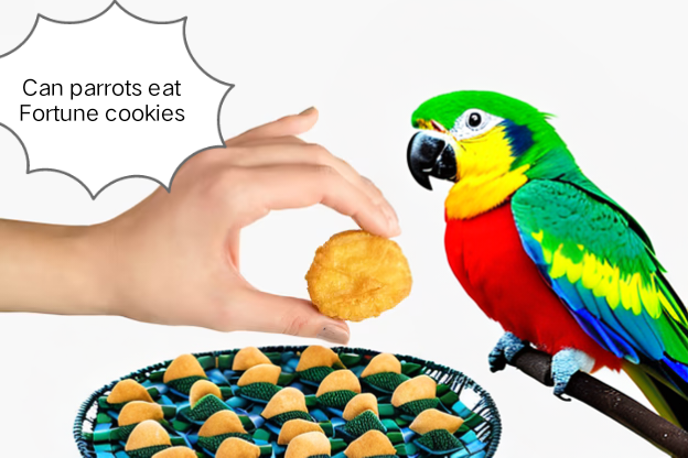 Can parrots eat Fortune cookies